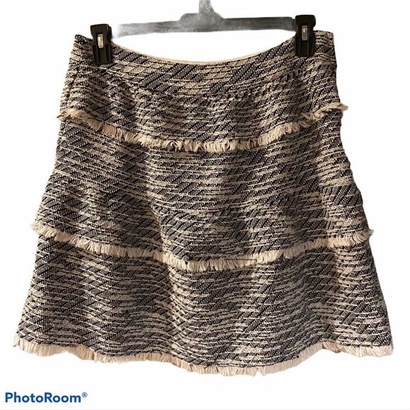 Ro & De Dresses & Skirts - RO & DE layered tweed mini skirt